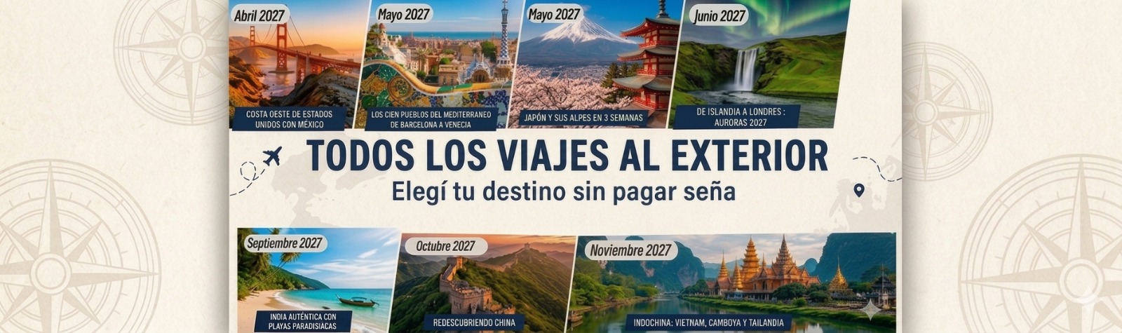 Todos los Viajes 2027